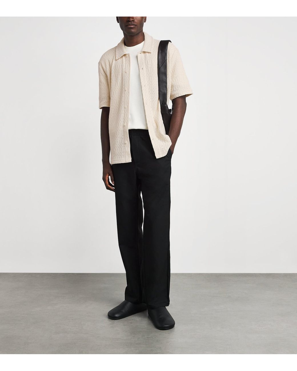 Samsøe & Samsøe White Knitted Sakvist Shirt for men