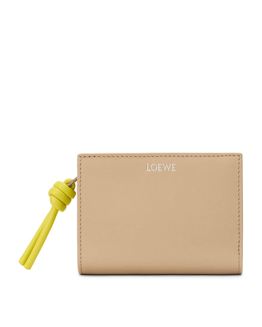 Loewe Natural Leather Knot Wallet