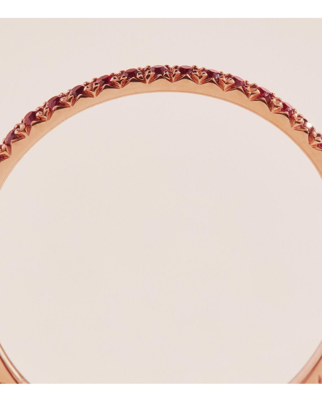 Anita Ko Pink And Ruby Eternity Ring