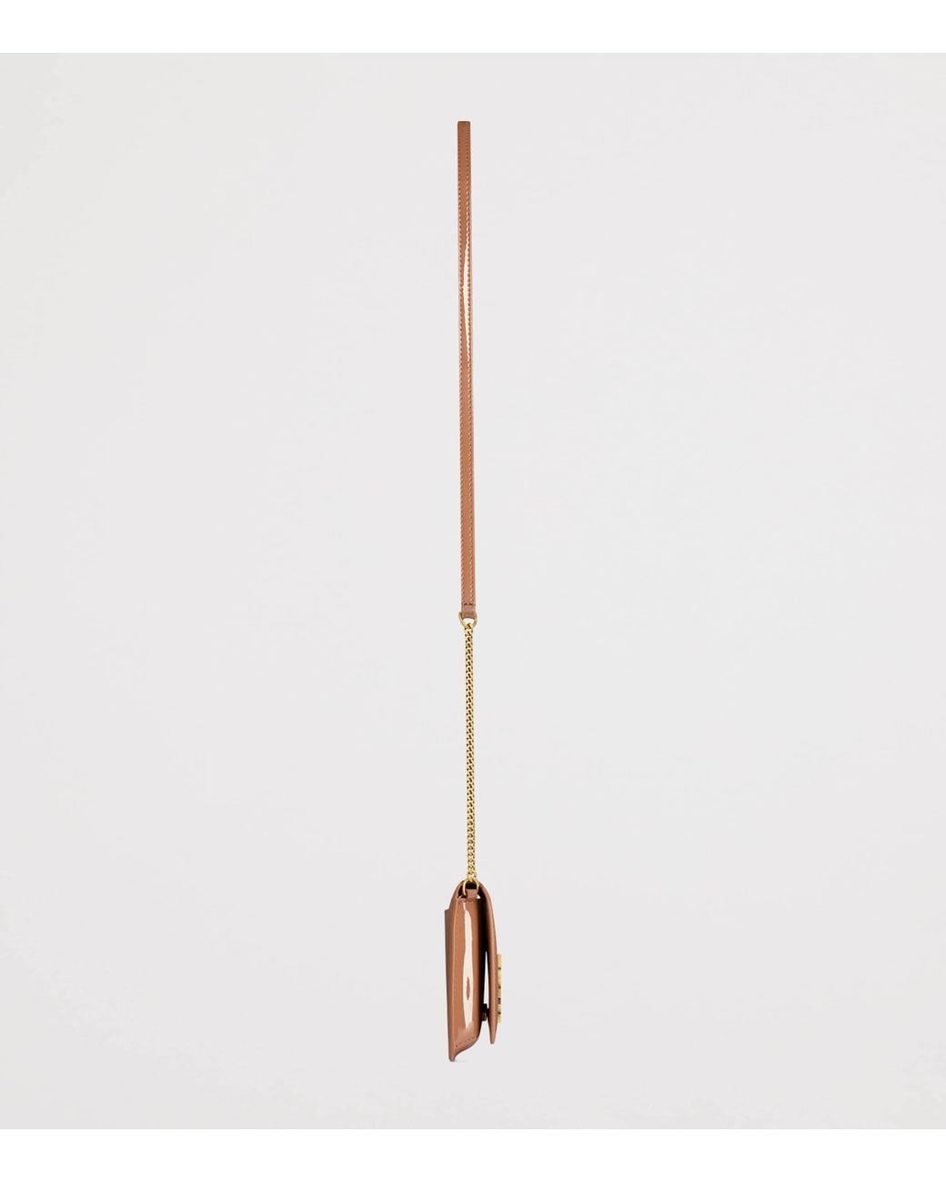 Saint Laurent White Cassandre Phone Holder