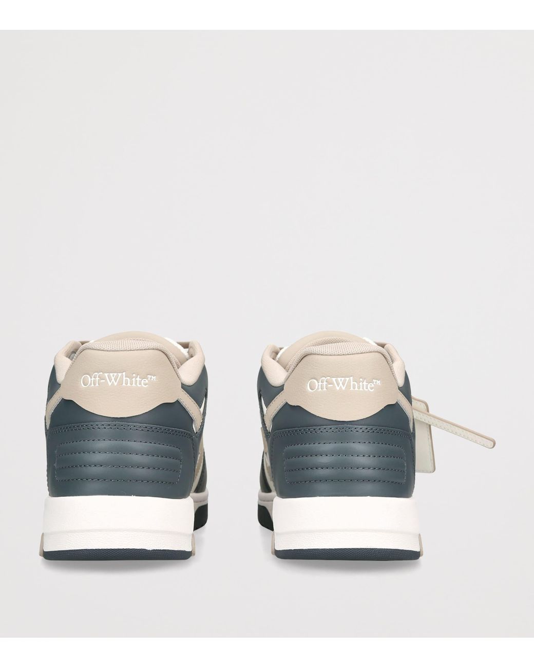 Off-White c/o Virgil Abloh White Out Of Office Leather Trainers for men