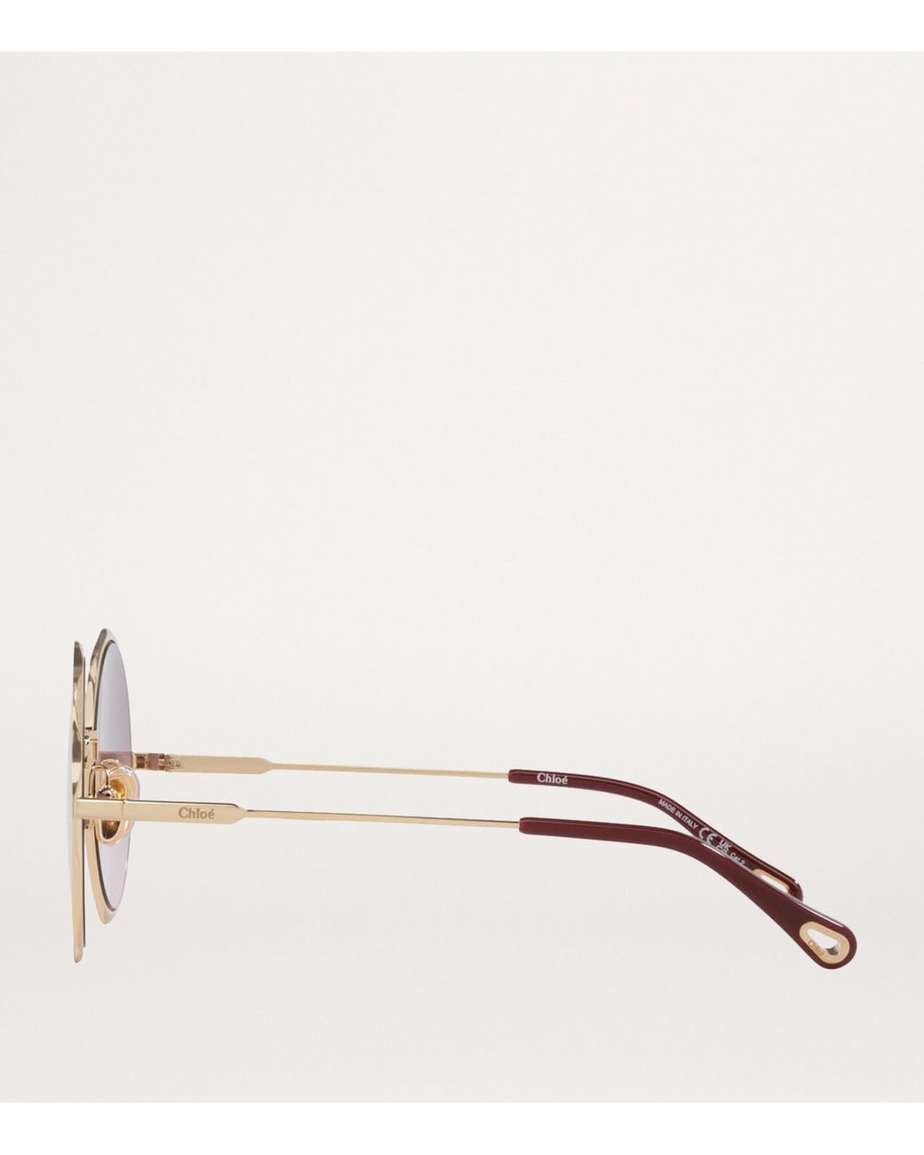 Chloé Purple Metal Ch0184S Sunglasses