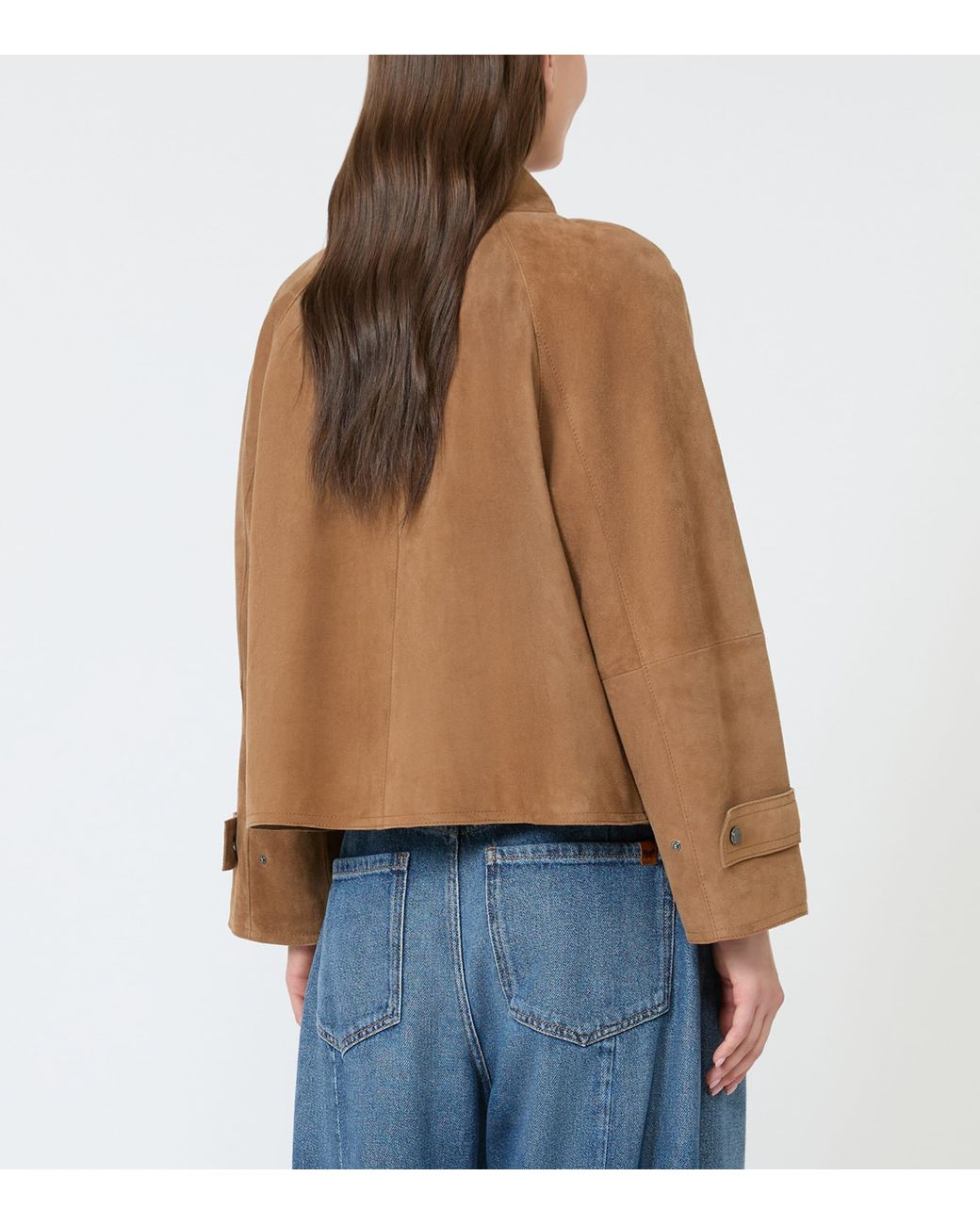 Weekend by Maxmara Brown Suede Jacket