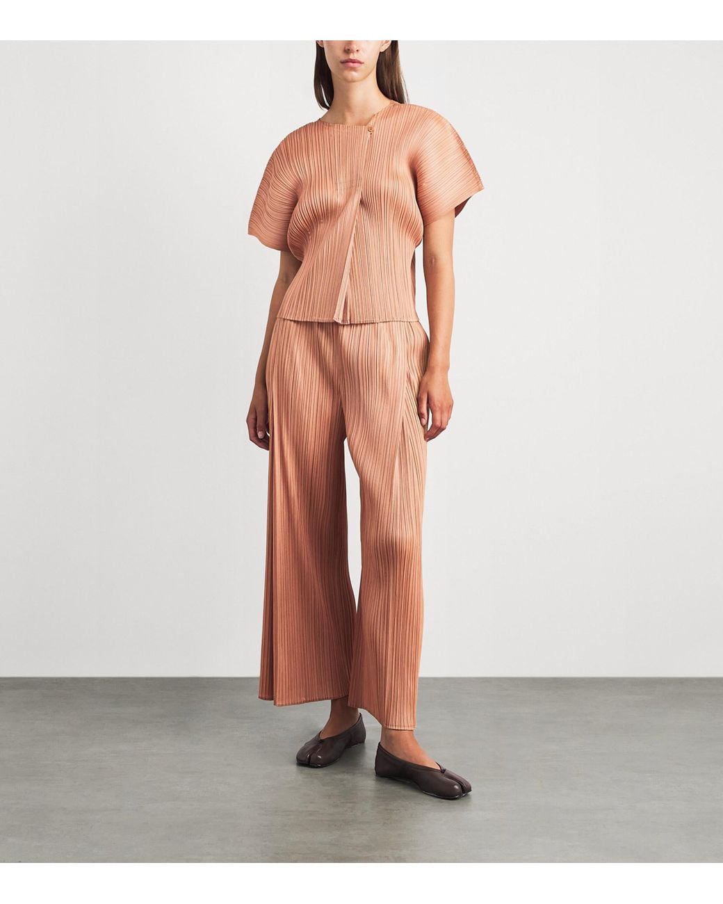 Pleats Please Issey Miyake Pink Monthly Colors June Blouse