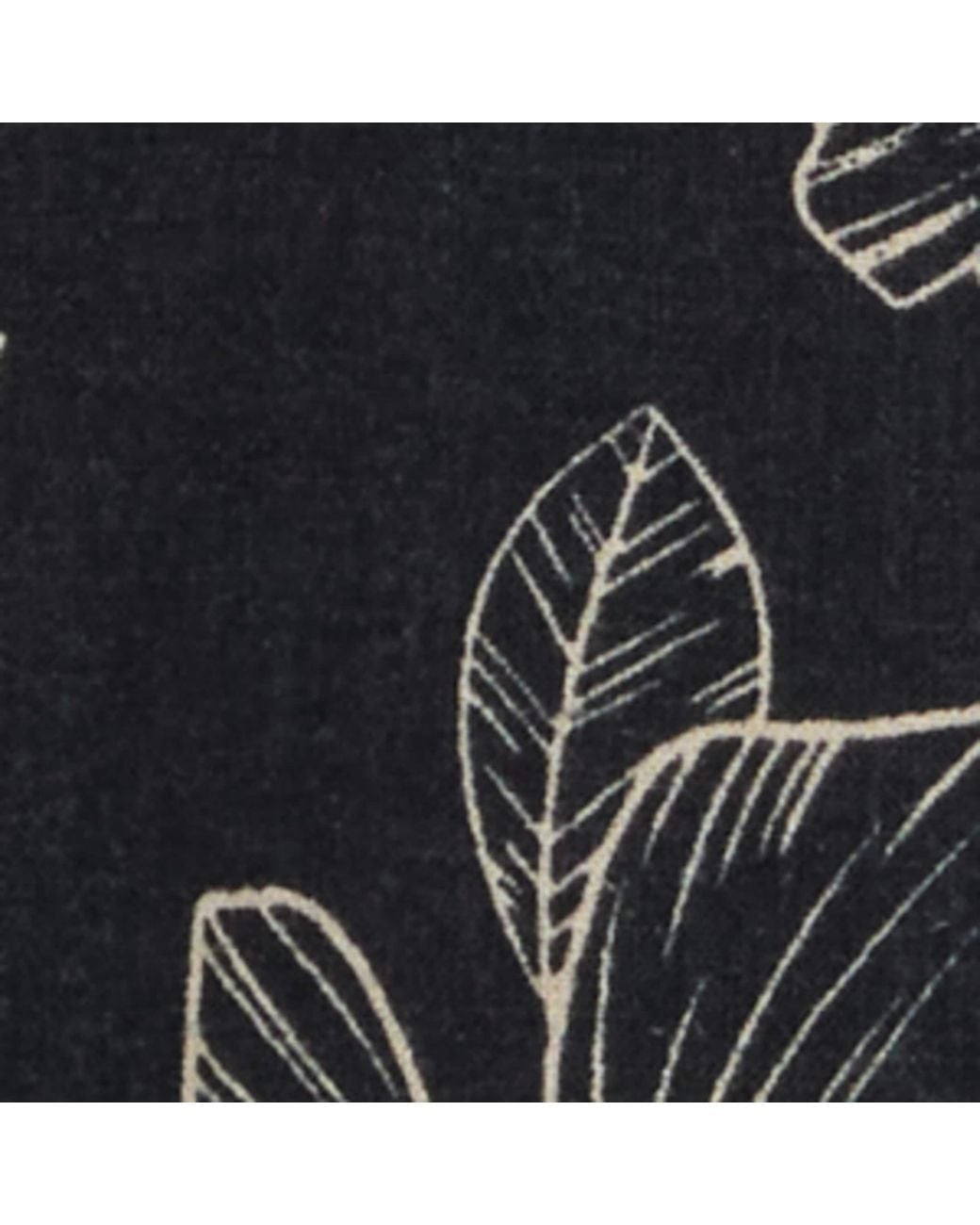 Vince Black Linen-Blend Floral Cabana Shirt for men