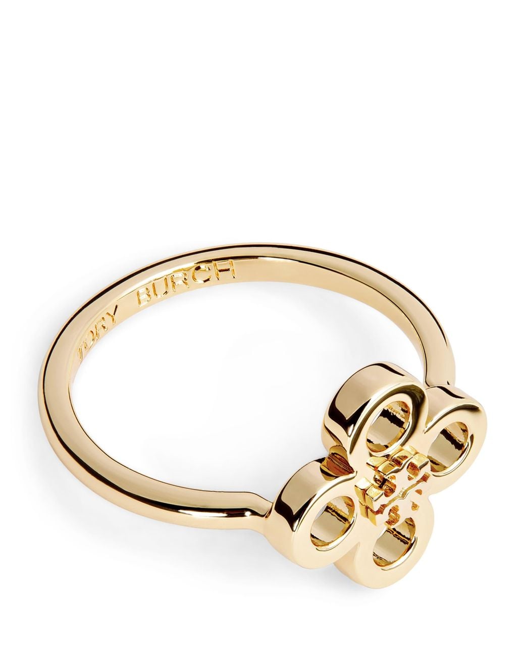 Tory Burch Metallic Kira Clover Ring