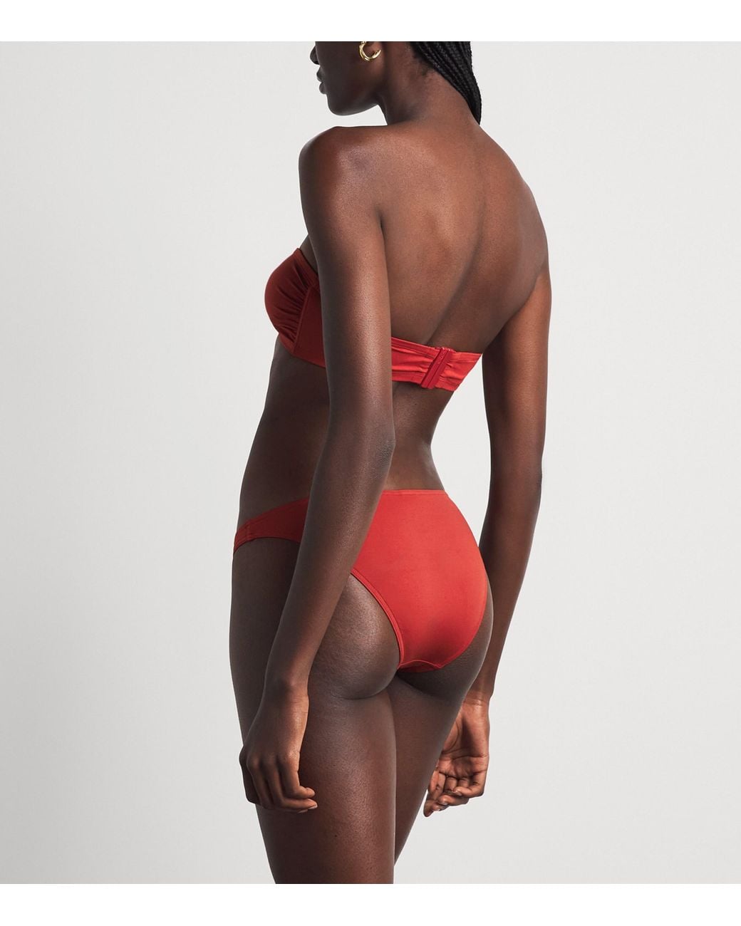 Eres Red Fripon Bikini Bottoms