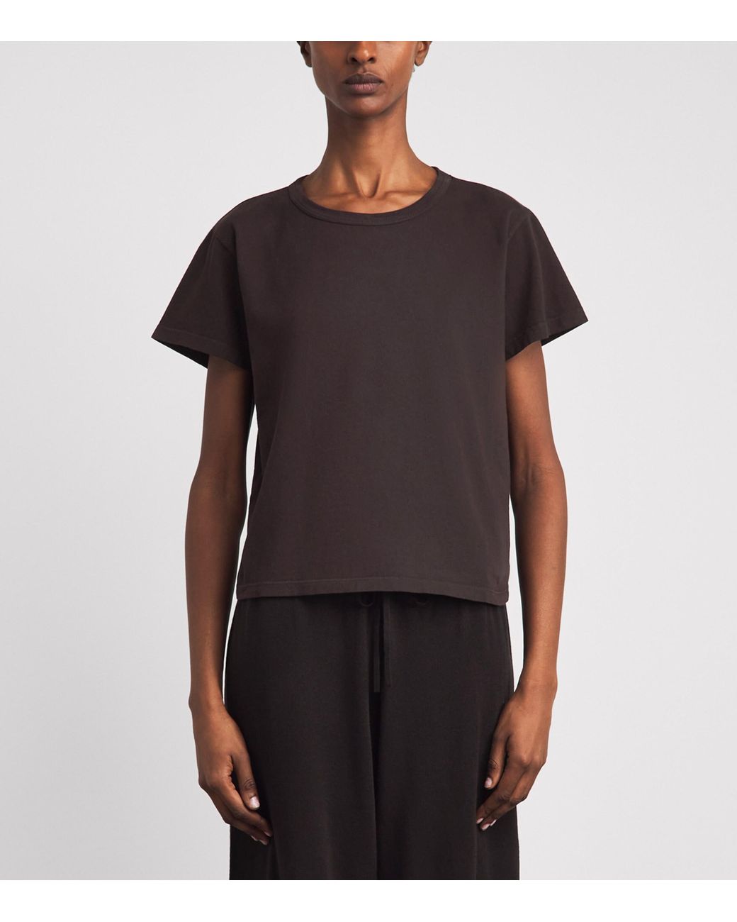 Leset Black Cotton Margo T-Shirt