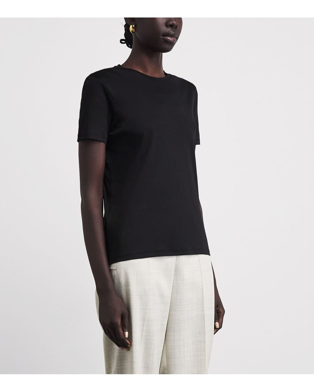 Joseph Black Organic Cotton Livia T-Shirt