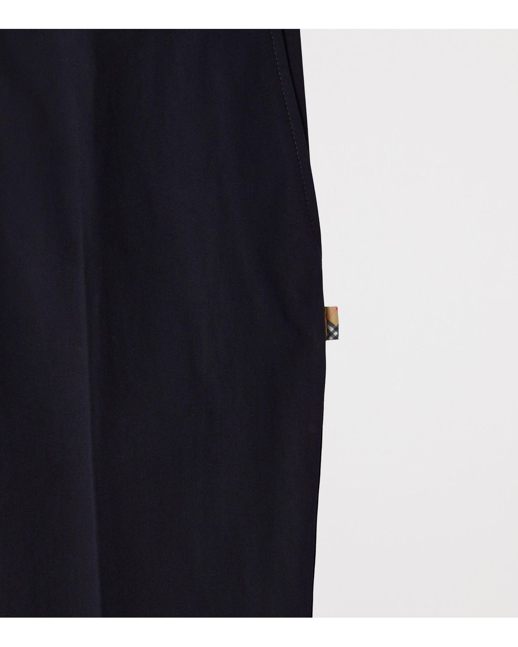 Burberry Blue Cotton Chinos for men