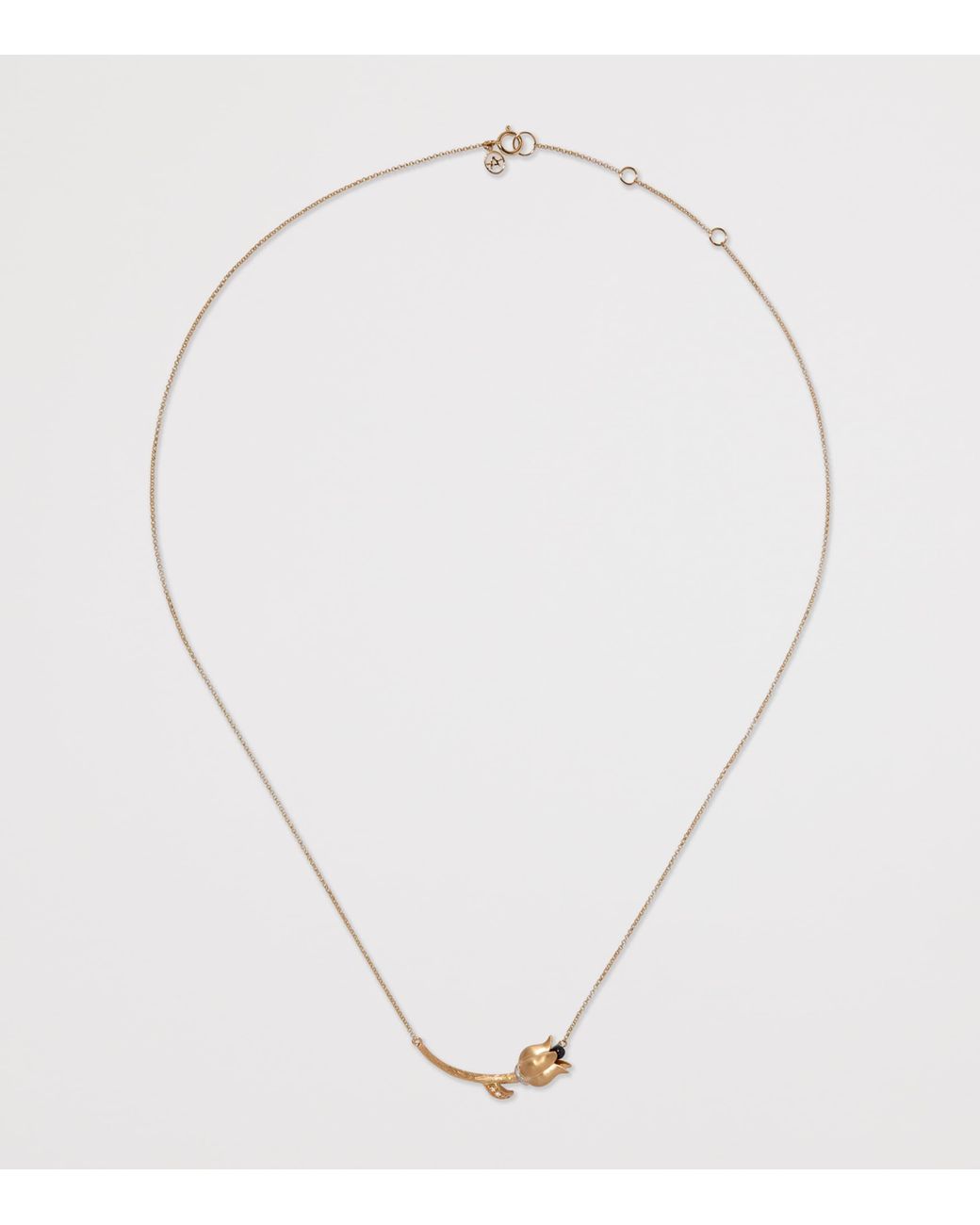 Annoushka Metallic And Spinel Tulips Chain Necklace