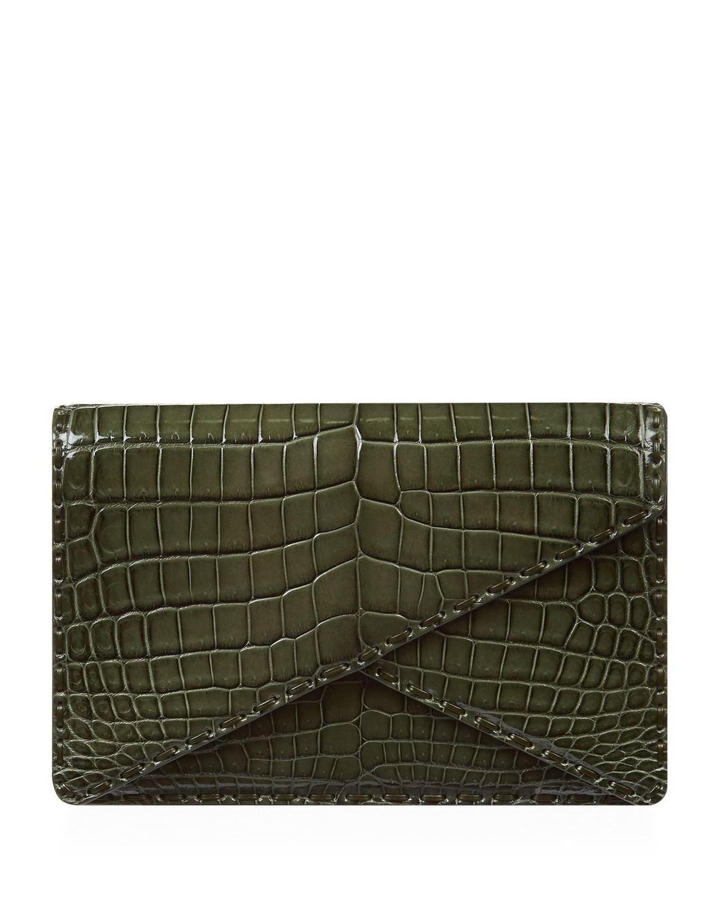 Bottega Veneta Mount envelope clutch bag - Yellow