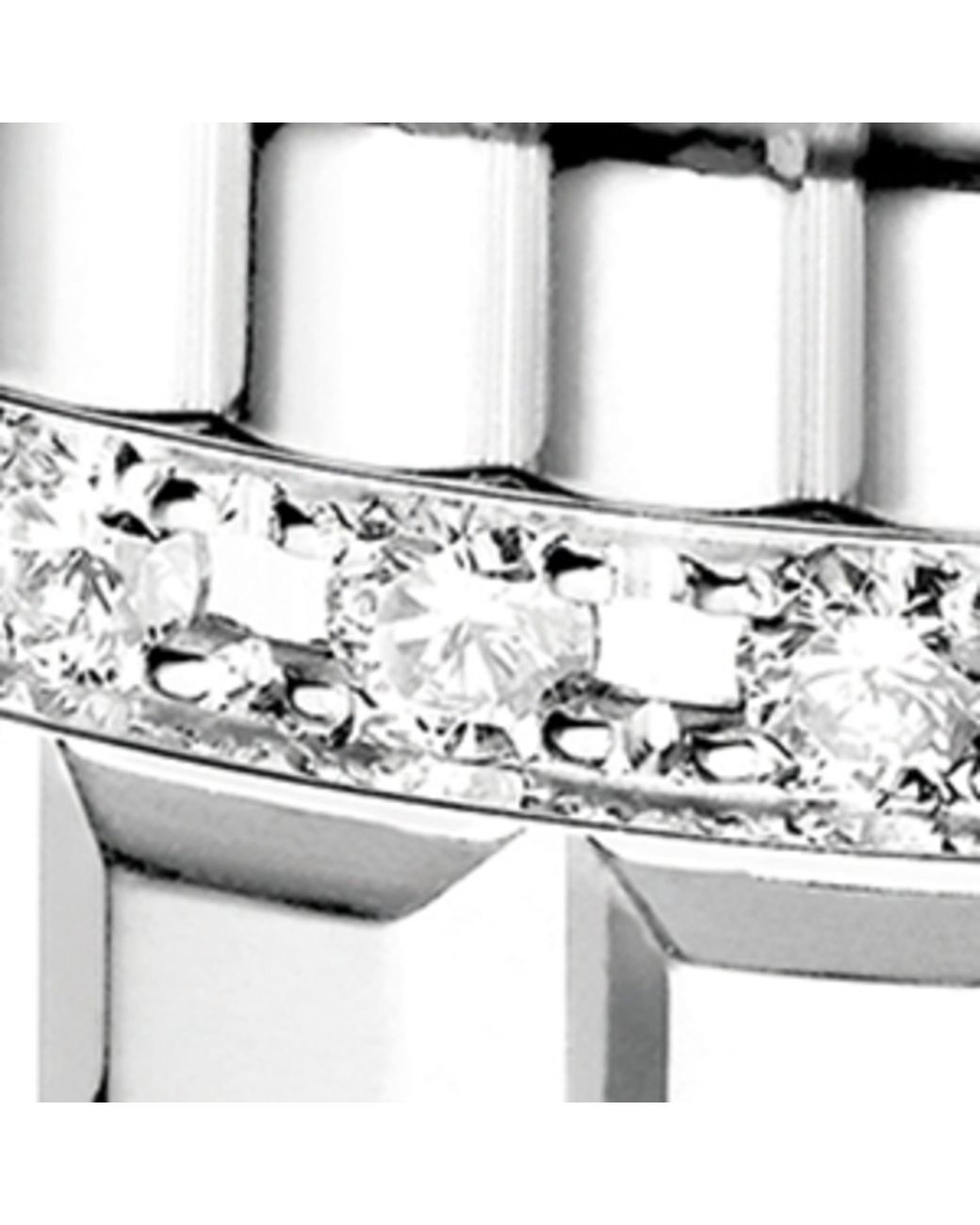 Boucheron Metallic Small And Diamond Quatre Radiant Ring