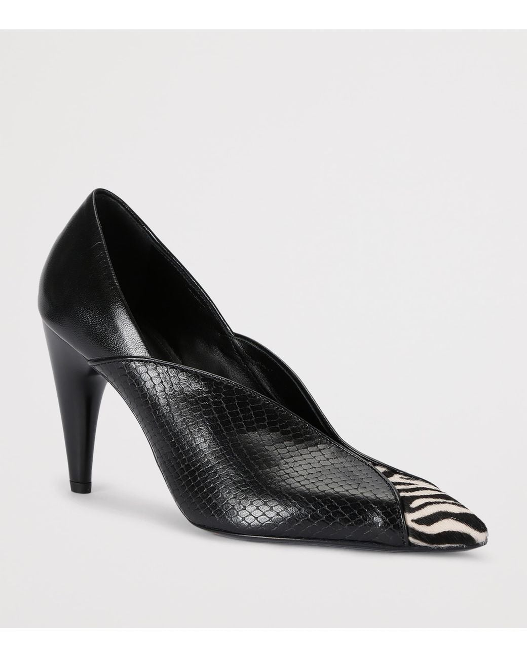Isabel Marant Black Leather Luza Pumps 90
