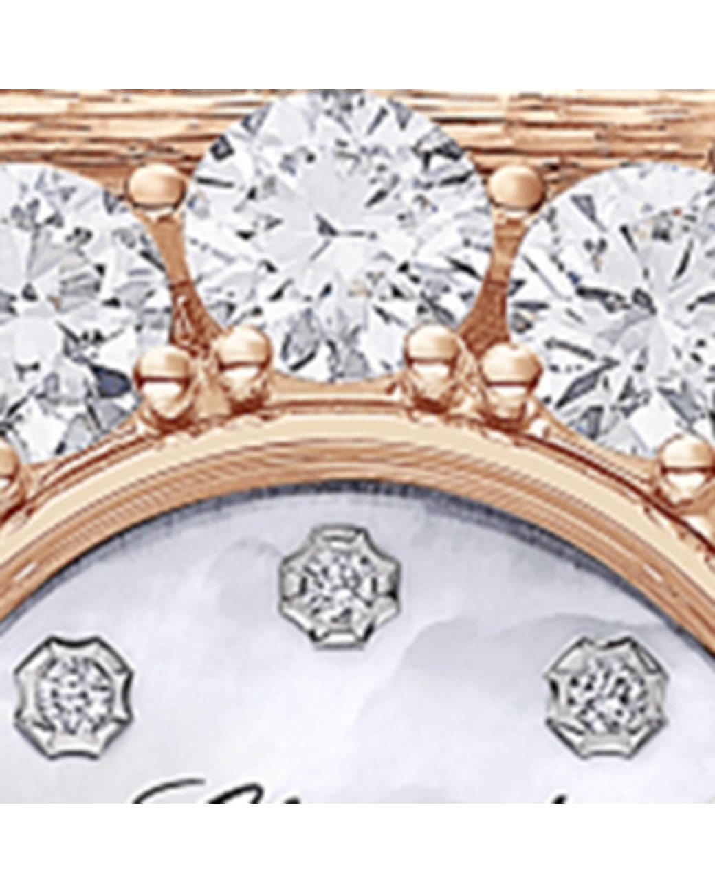 Chopard White And Diamond L'Heure Du Diamant Watch