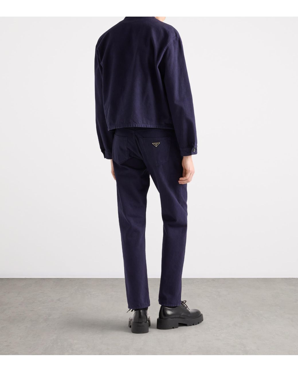 Prada Blue Slim Jeans for men