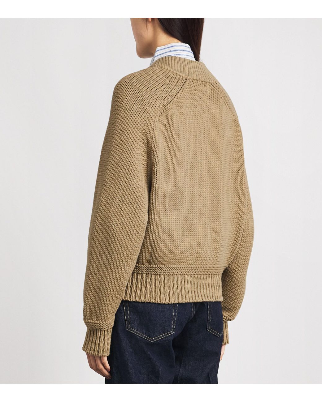 Polo Ralph Lauren Natural Zip-Up Sweater