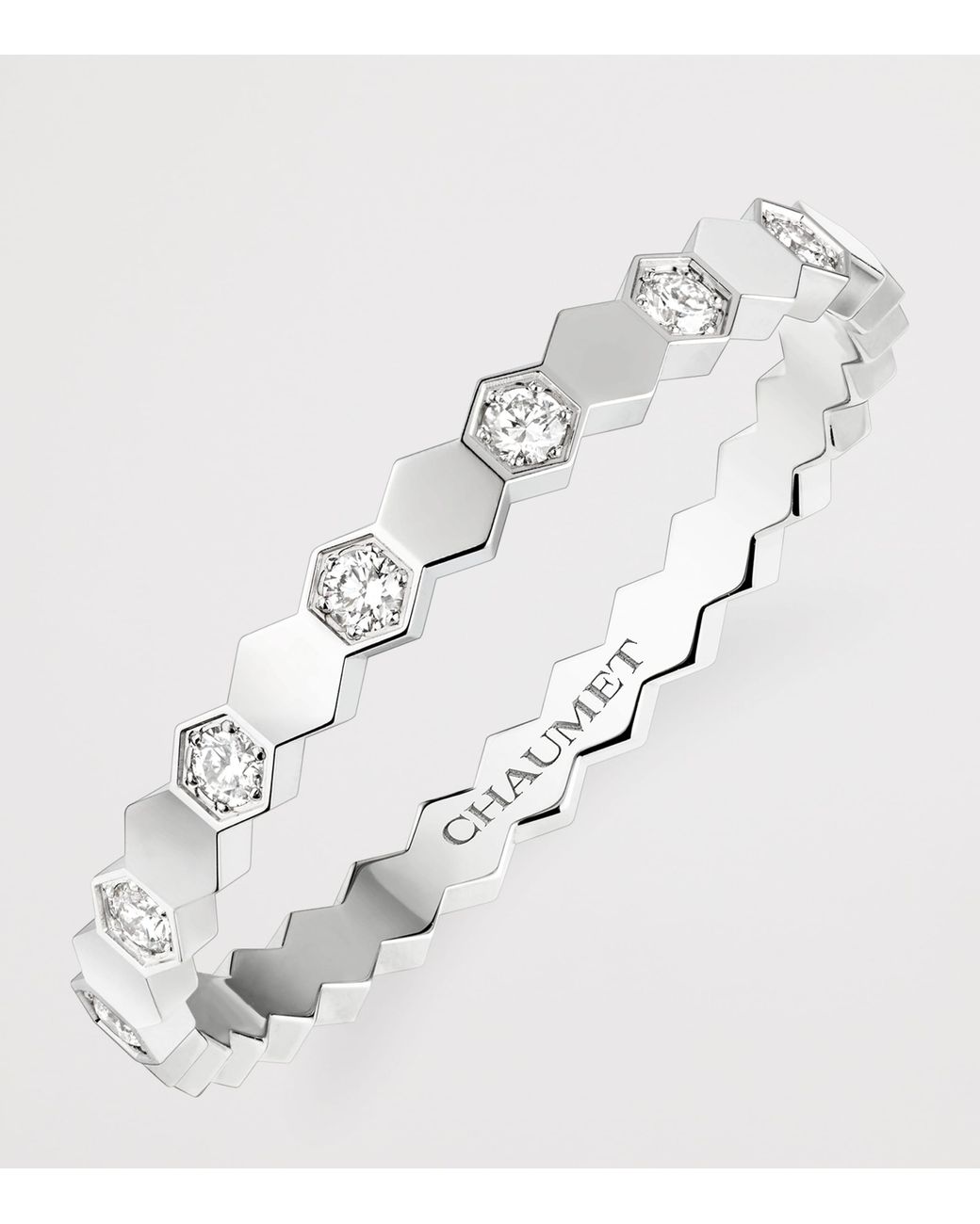 Chaumet White And Diamond Bee De Ring