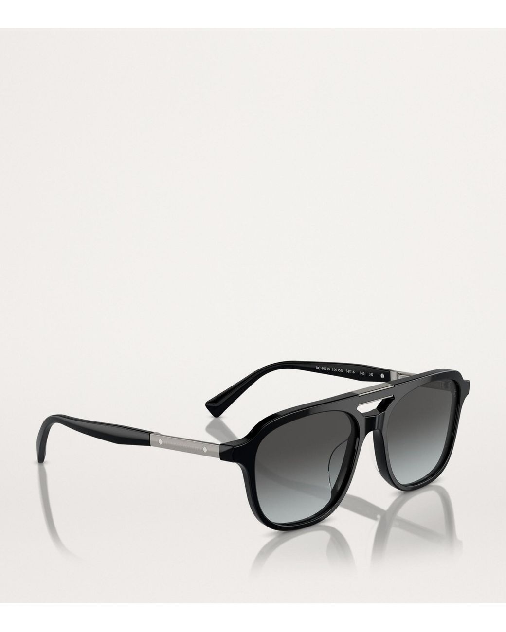 Brunello Cucinelli Black Acetate Bc4001S Sunglasses for men