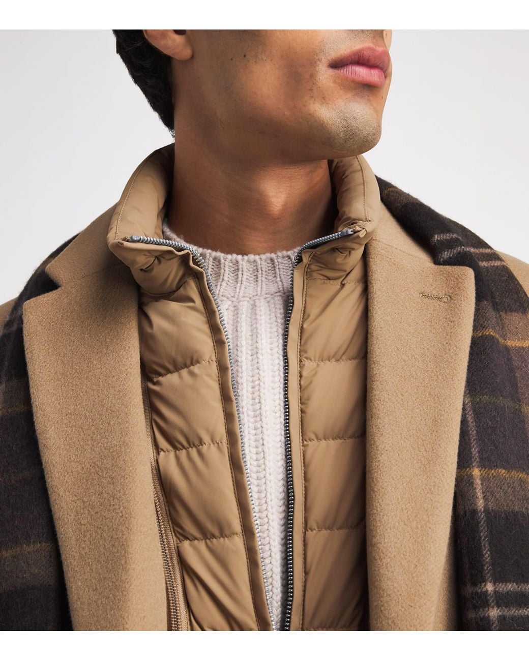 Mackage Brown 3-In-1 Mathias Down-Liner Coat for men