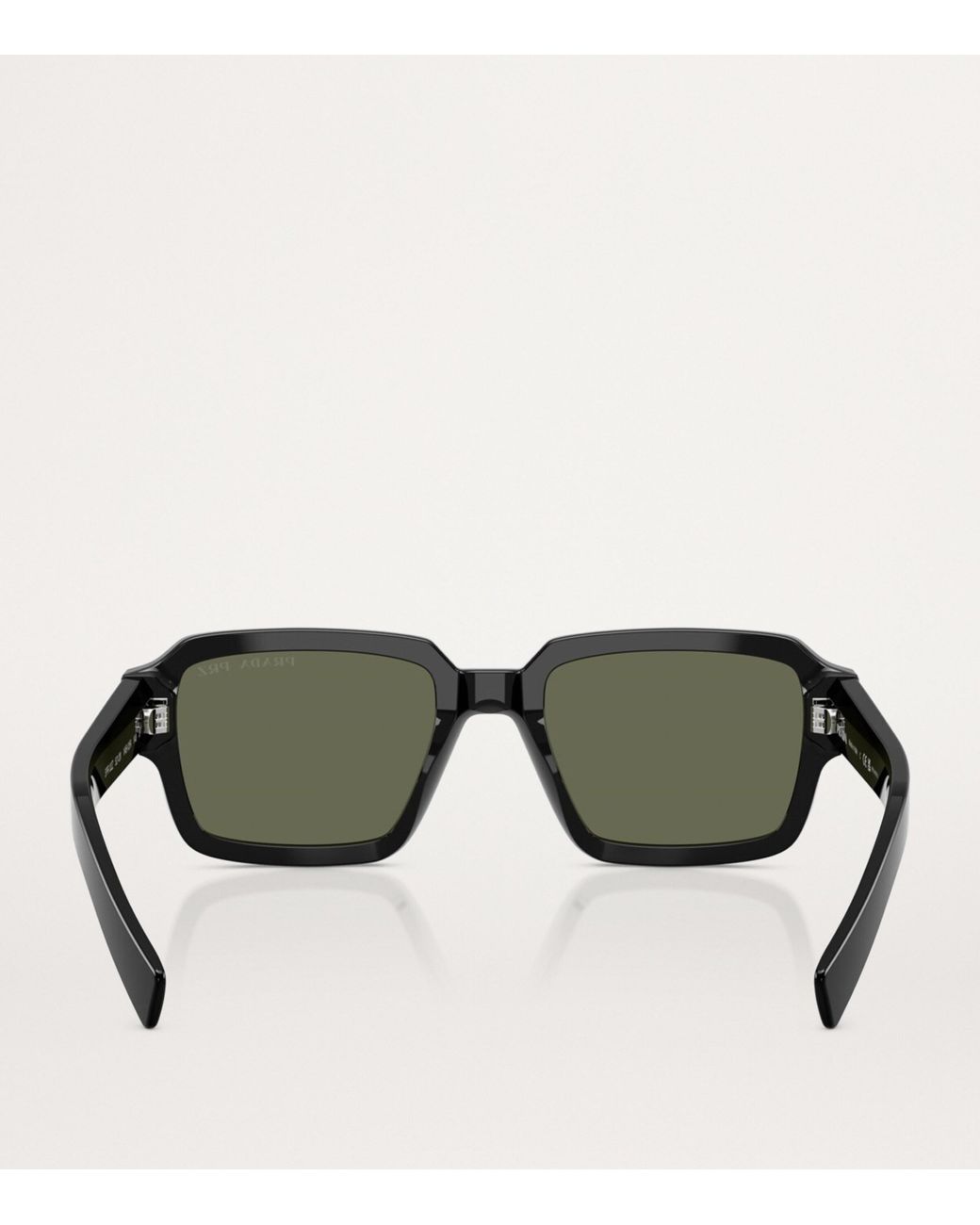 Prada Green Injected Pr02Zs Sunglasses for men