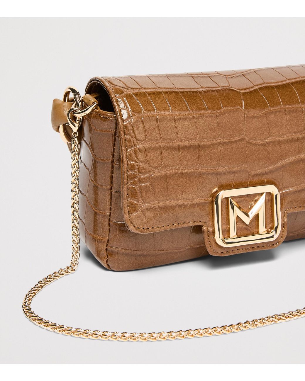 Marella Brown Small Le Muse Clutch Bag