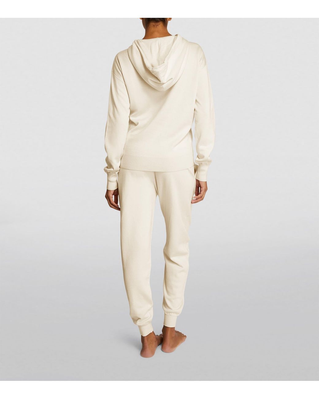 Olivia Von Halle Natural Silk-Cashmere Gia Tracksuit
