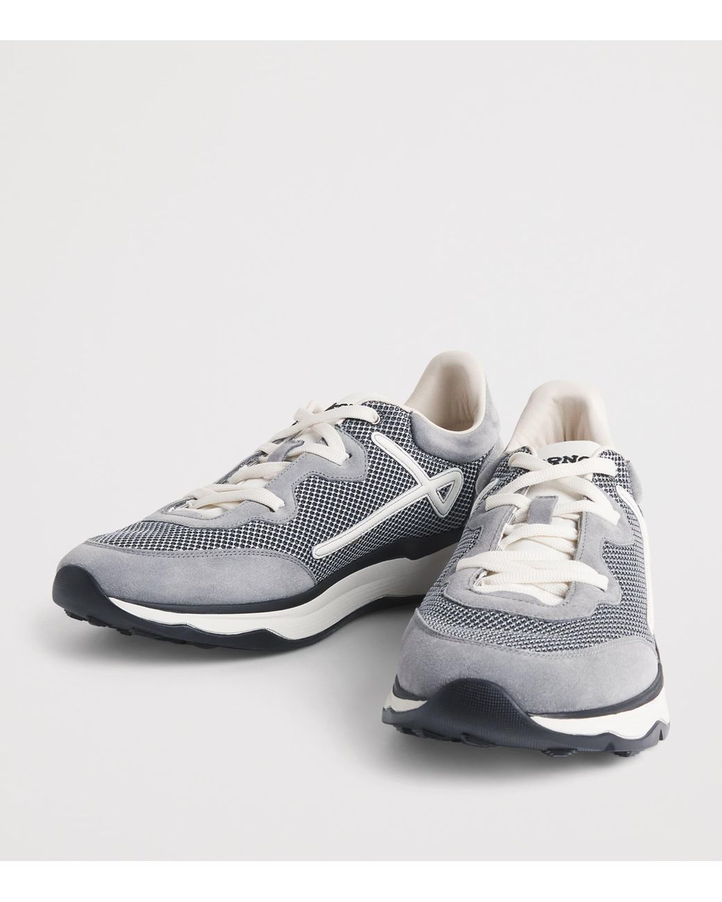 Herno White Mesh Maggiore Sneakers for men