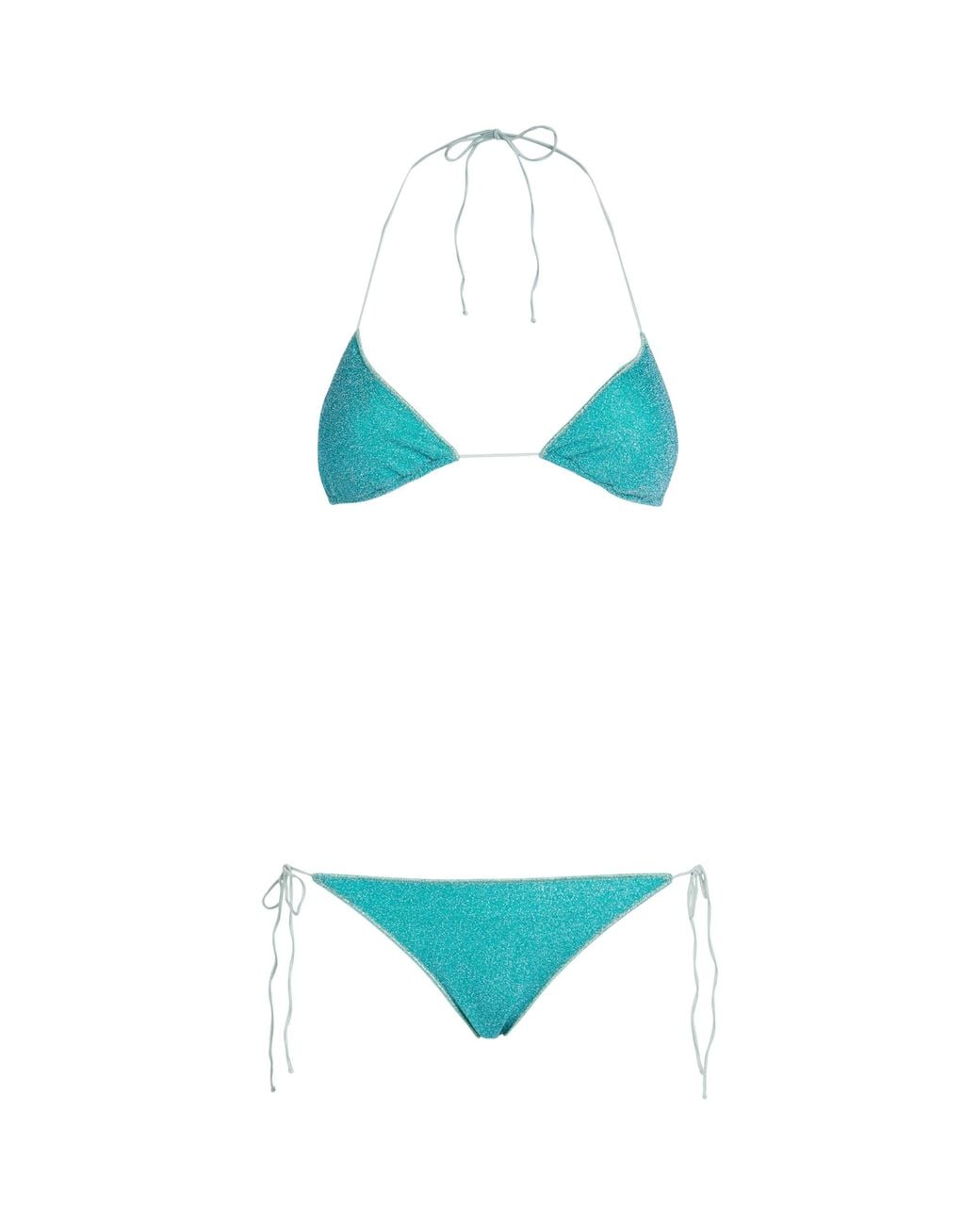 Oseree Blue Metallic Lumière Bikini