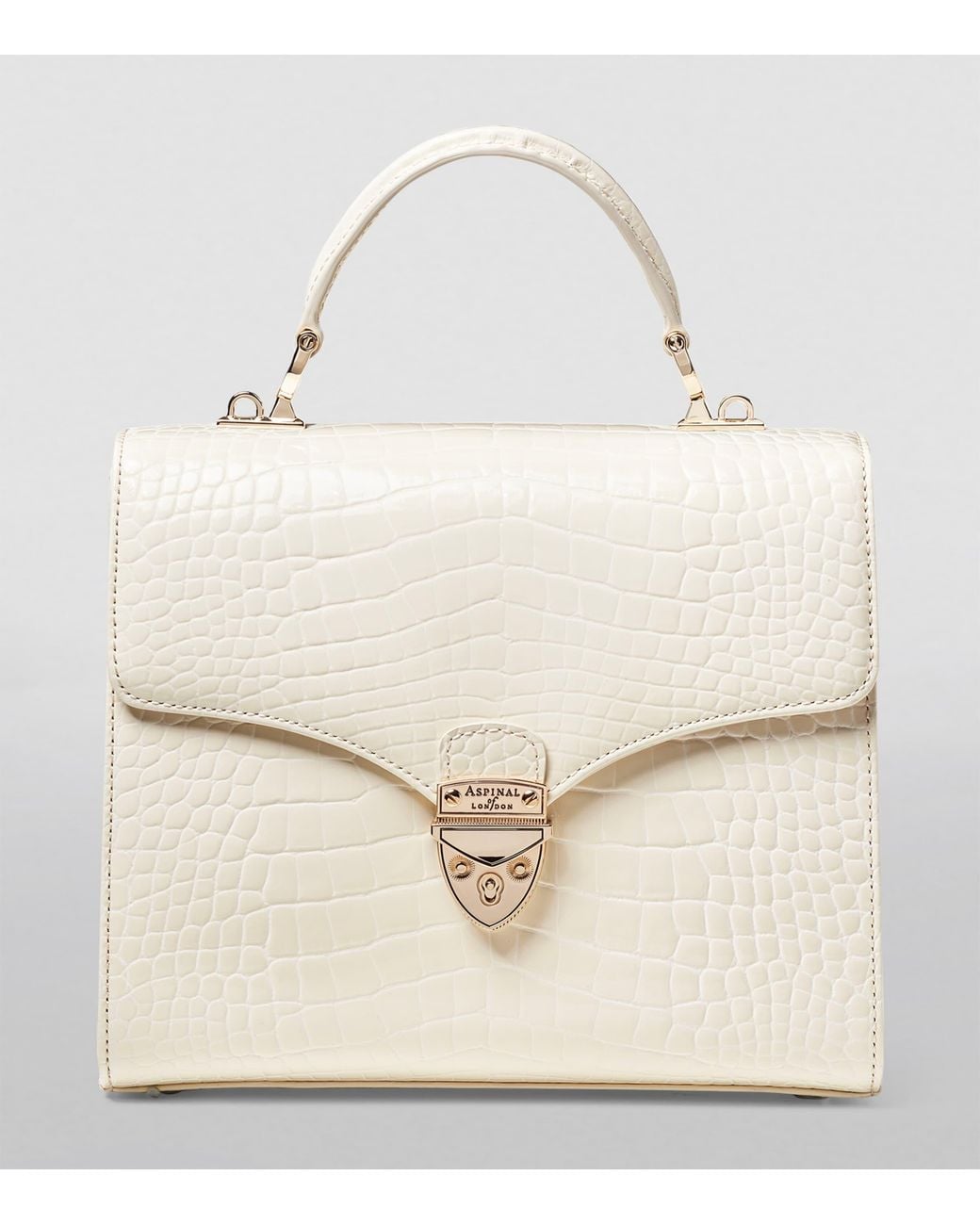 Aspinal White Mayfair Bag