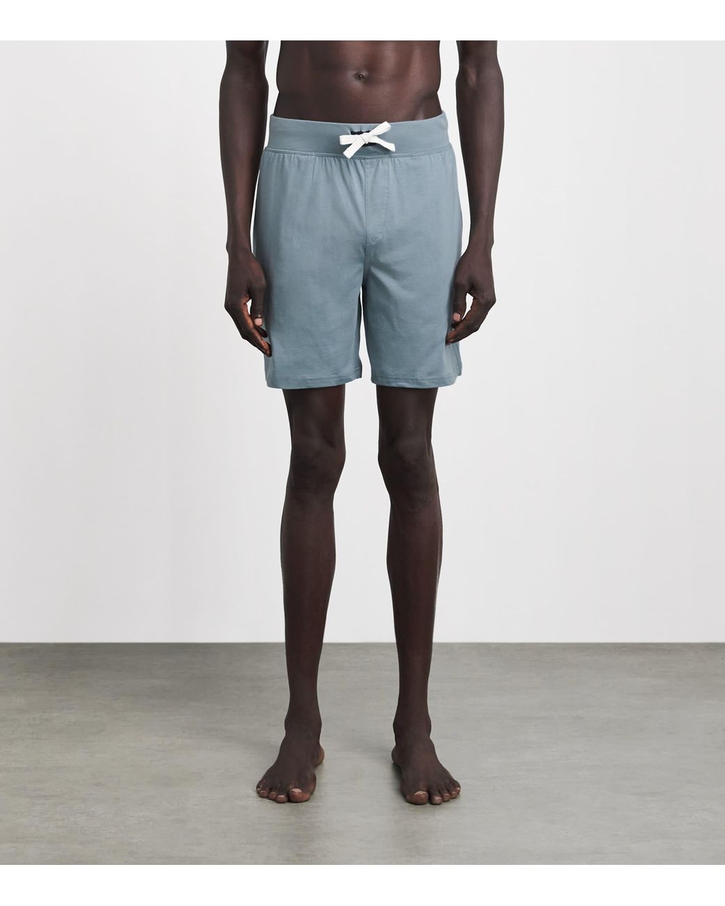 Polo Ralph Lauren Blue Cotton Jersey Pyjama Shorts for men