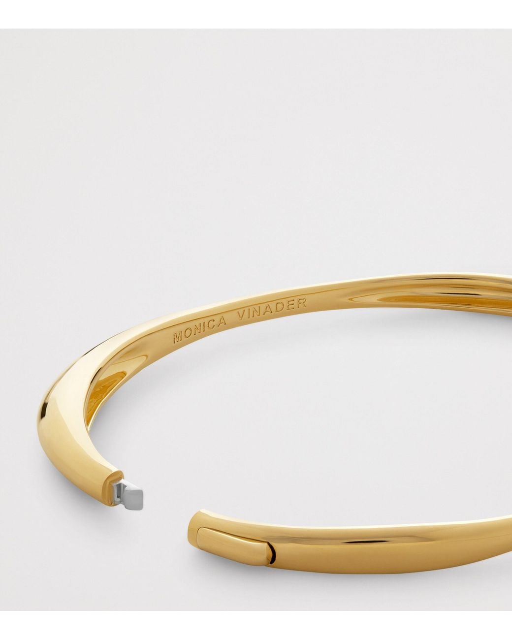 Monica Vinader Natural Vermeil Nura Reef Bangle
