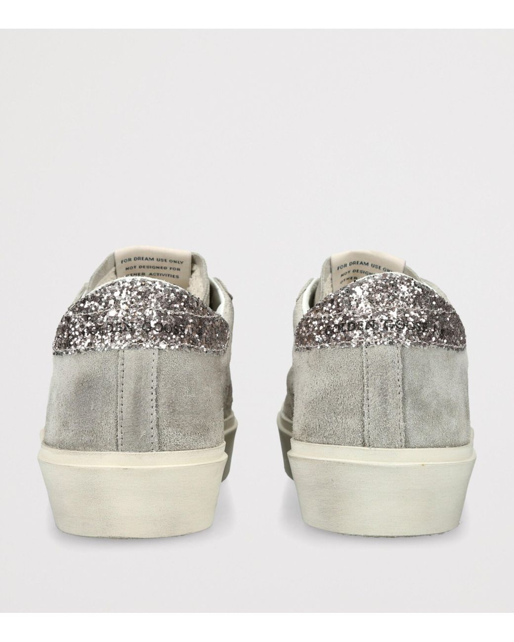 Golden Goose Deluxe Brand Gray Suede Hi Star Sneakers