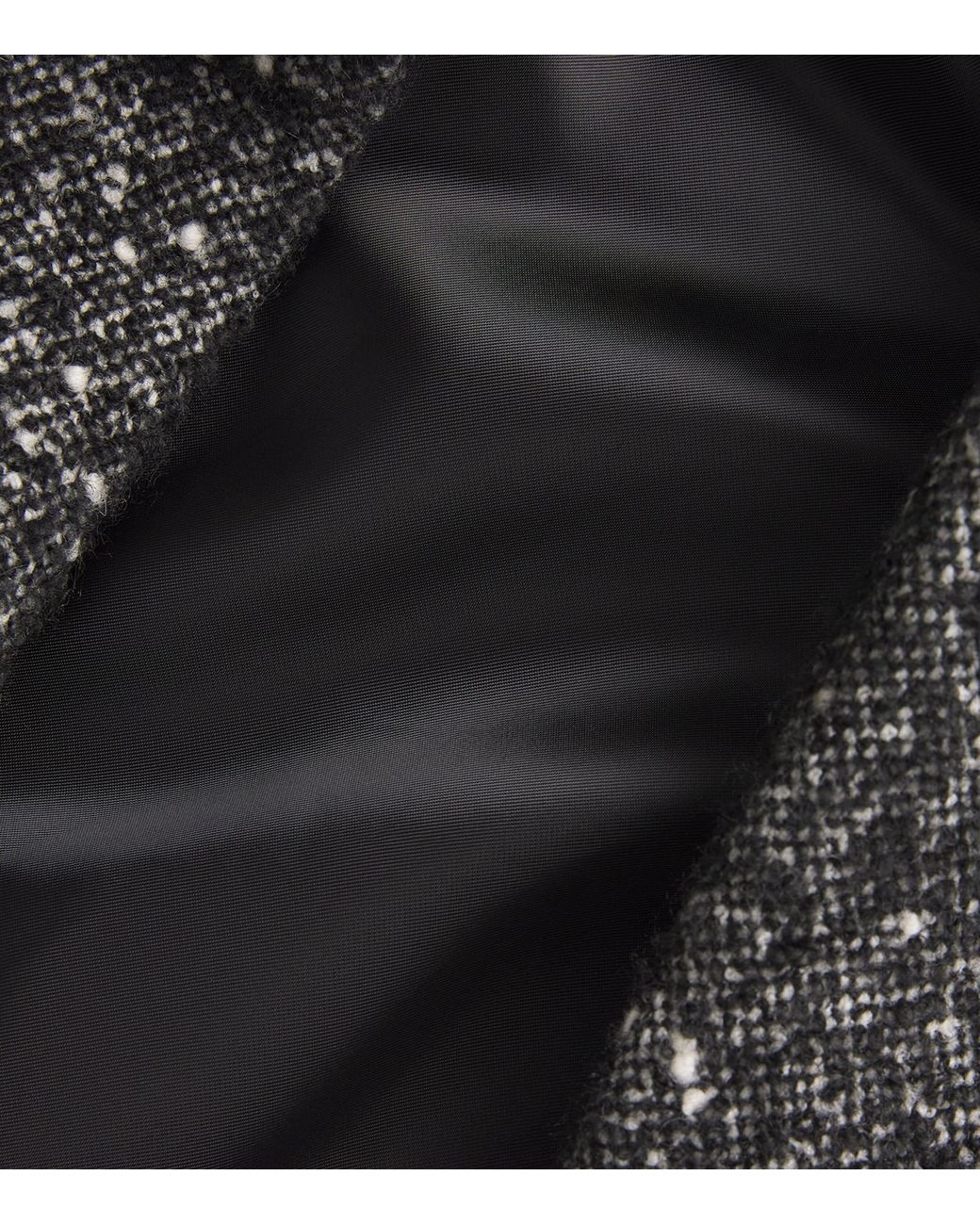 Joseph Black Wool Tweed Donegal Agar Coat