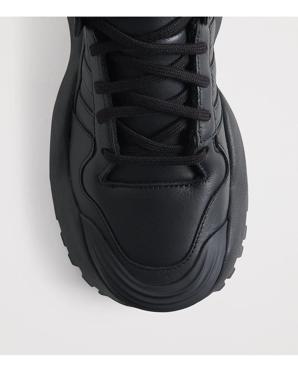 Willy Chavarria X Adidas Originals Leather Forum Lace-Up Boots in Black for  Men | Lyst