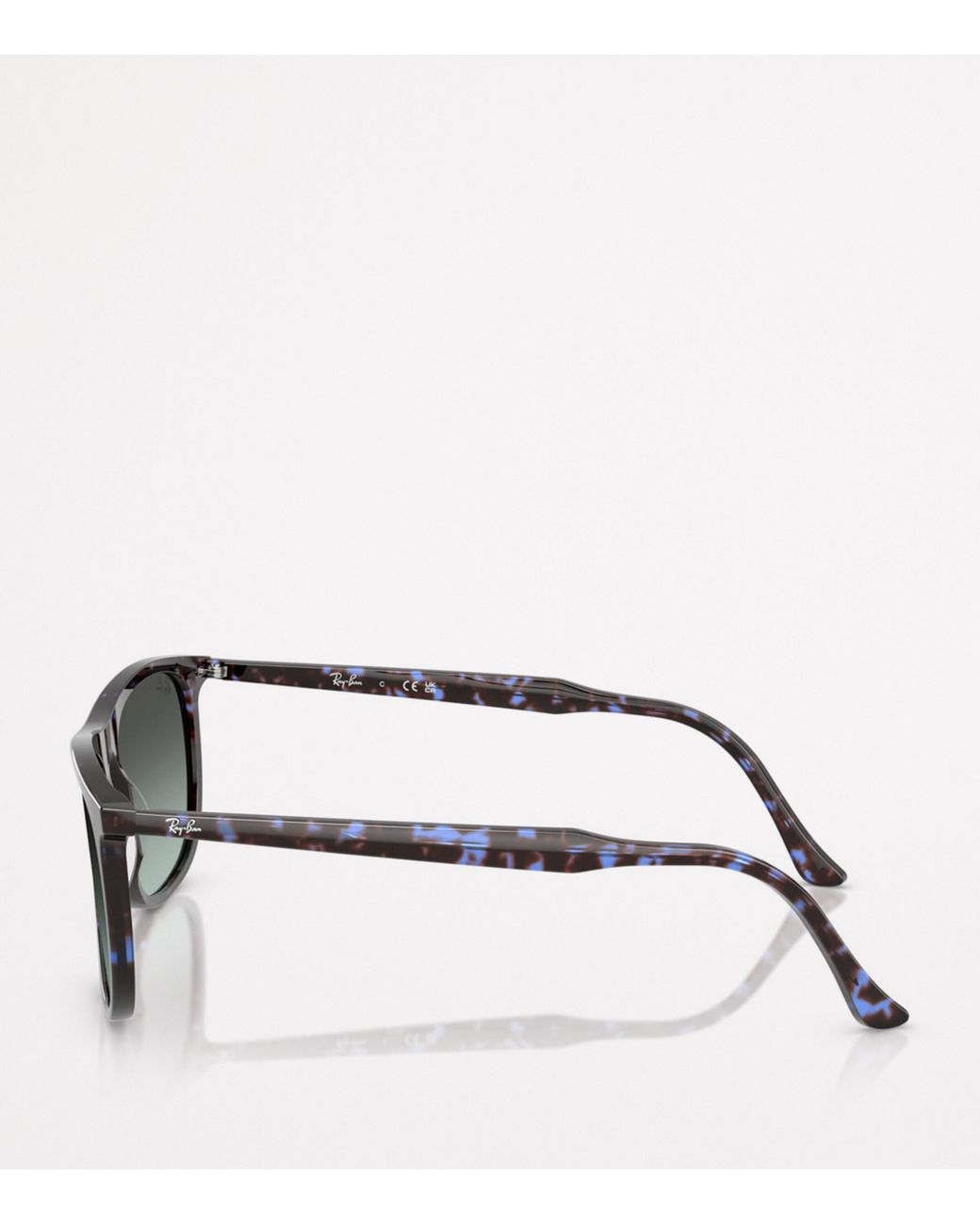 Ray-Ban Gray Rb2216 Rectangle Sunglasses