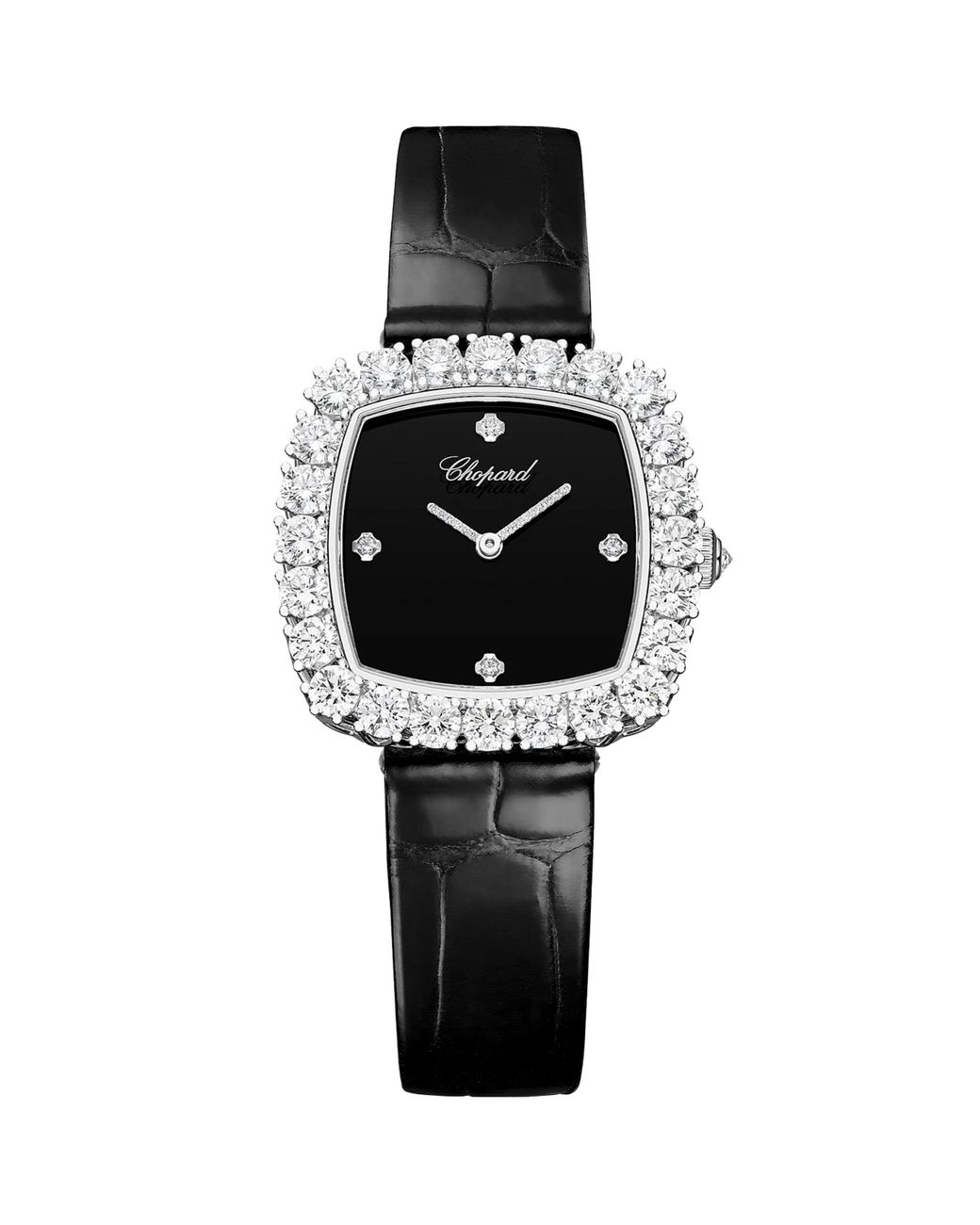 Chopard Black And Diamond L'Heure Du Diamant Watch