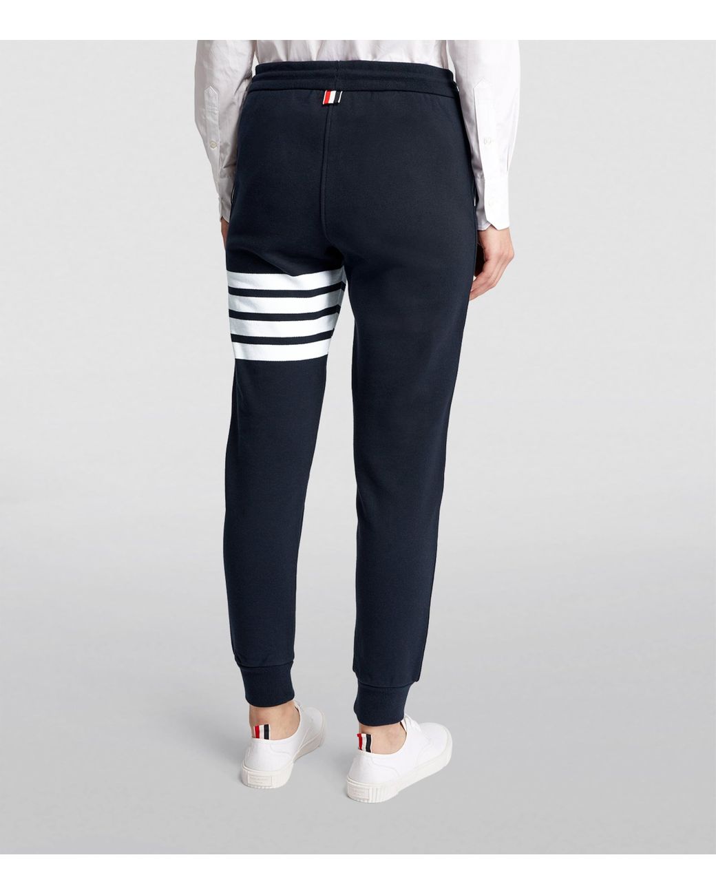 Thom Browne Blue 4-Bar Sweatpants