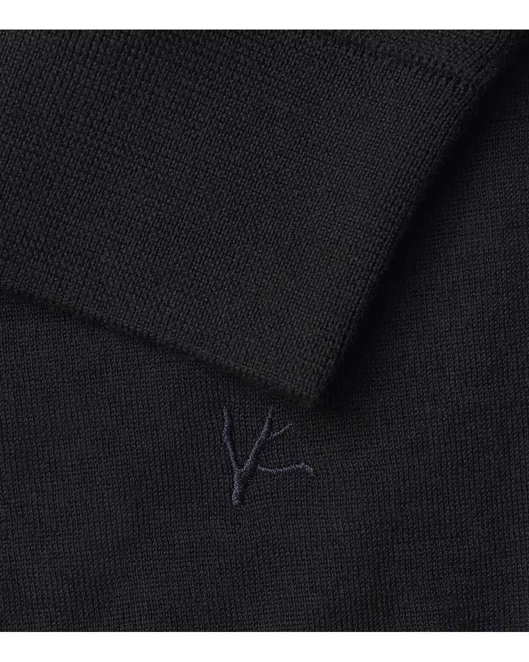 Isaia Blue Wool Crew-Neck Sweater for men