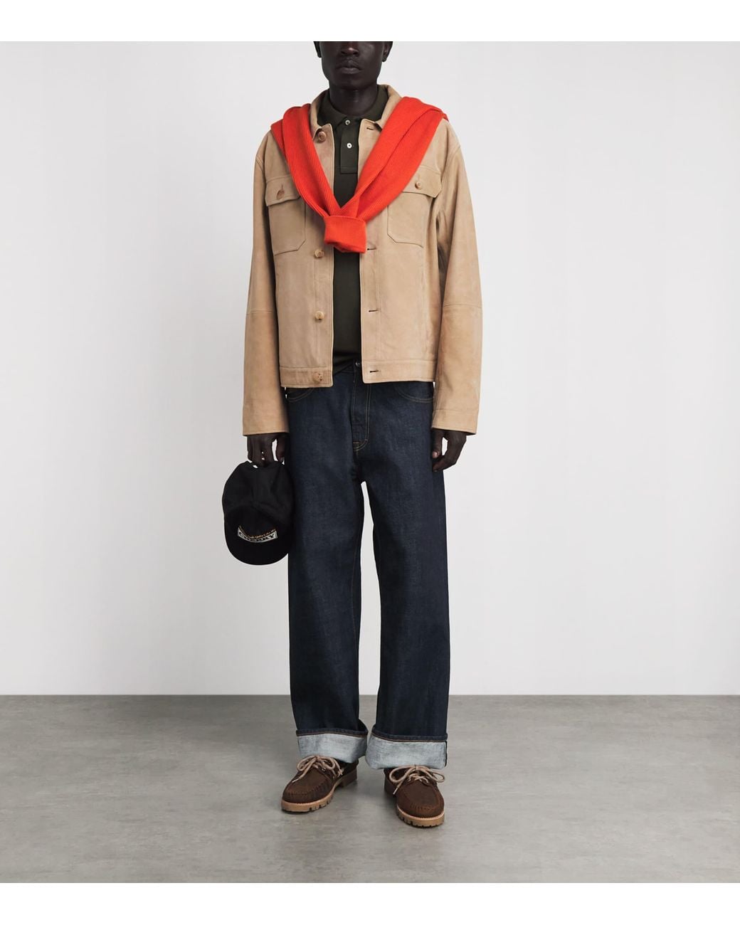 Polo Ralph Lauren Natural Suede Jacket for men