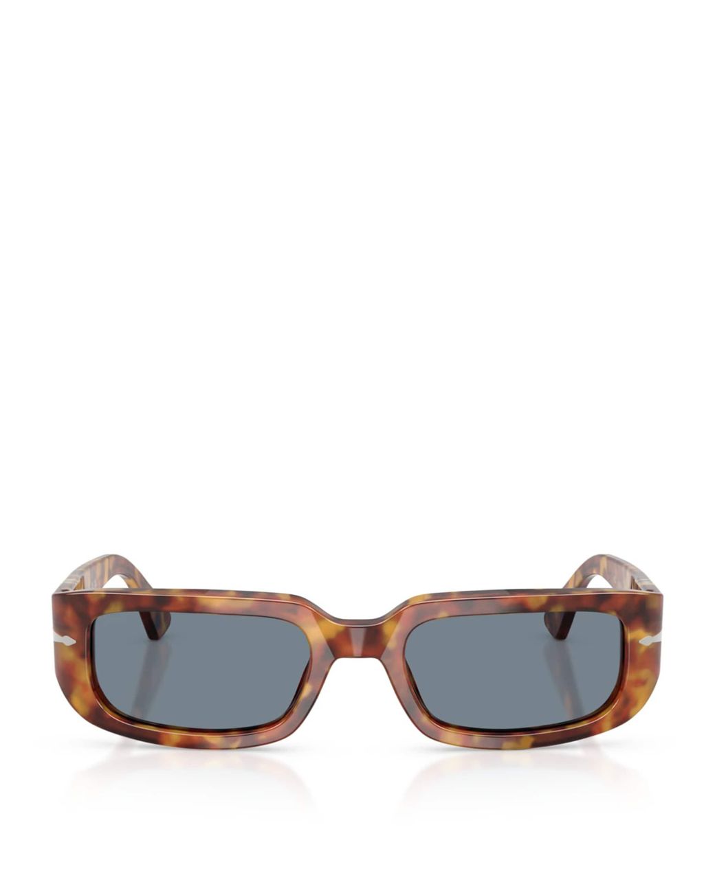 Persol Blue Tortoiseshell Mel Pillow Sunglasses