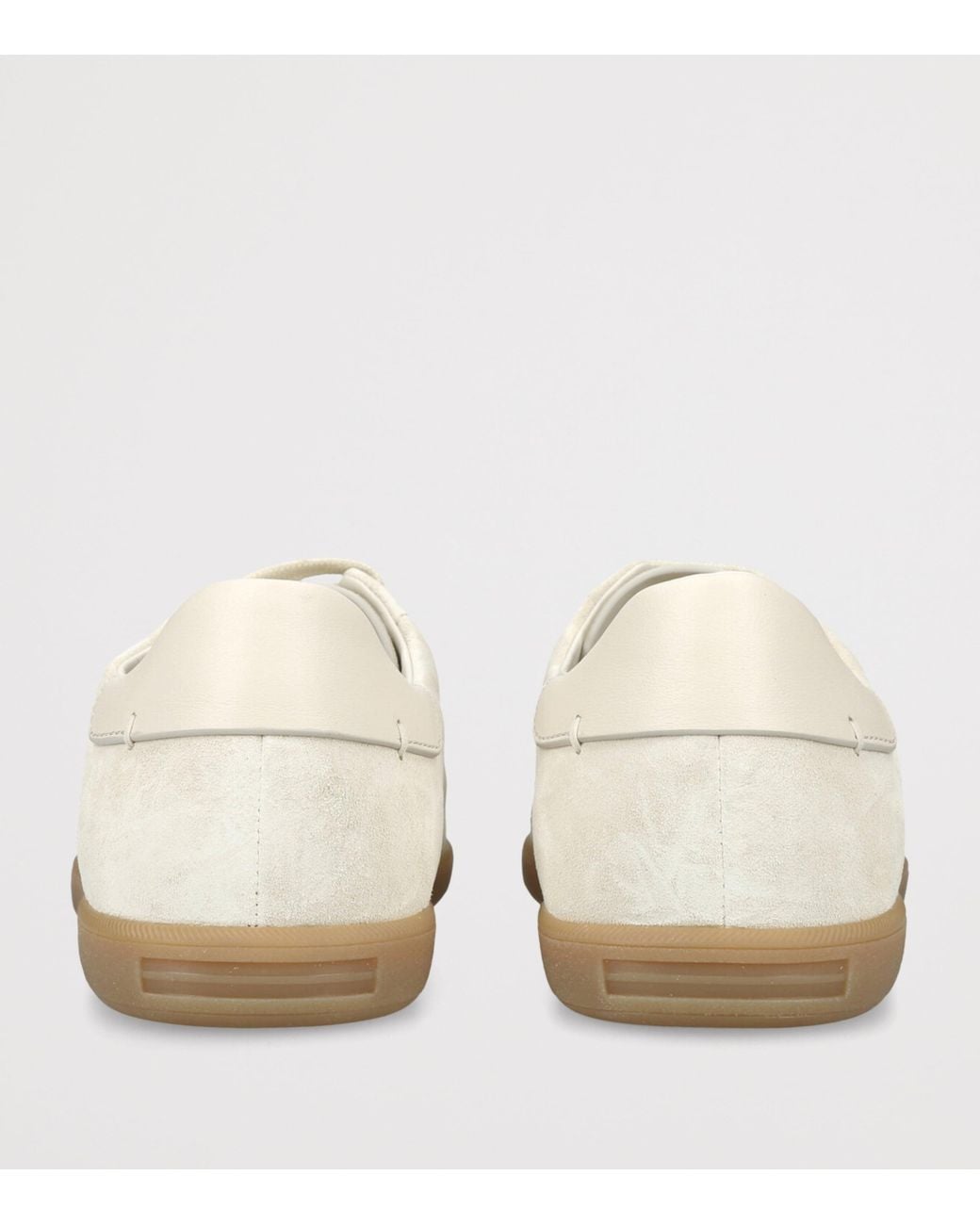 Zegna White Suede 232 Sneakers for men
