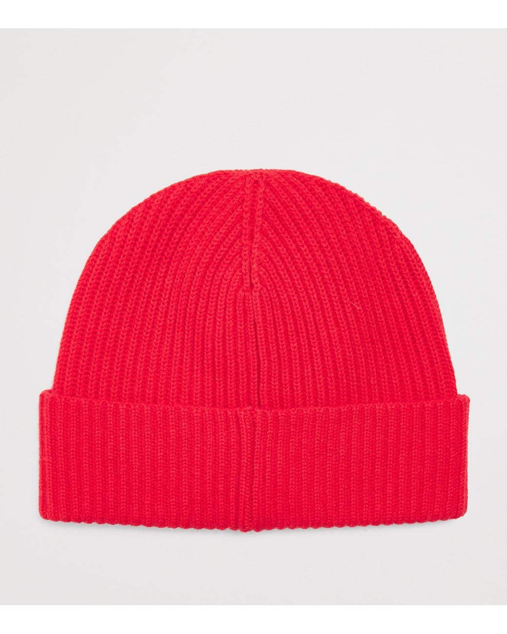 Sandro Red Wool-Cashmere Beanie