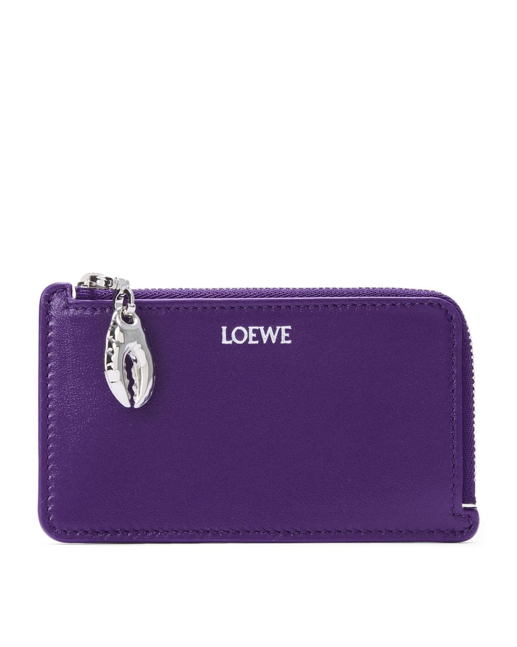 Loewe Purple X Cosima Von Bonin Lambskin Claw Card Holder