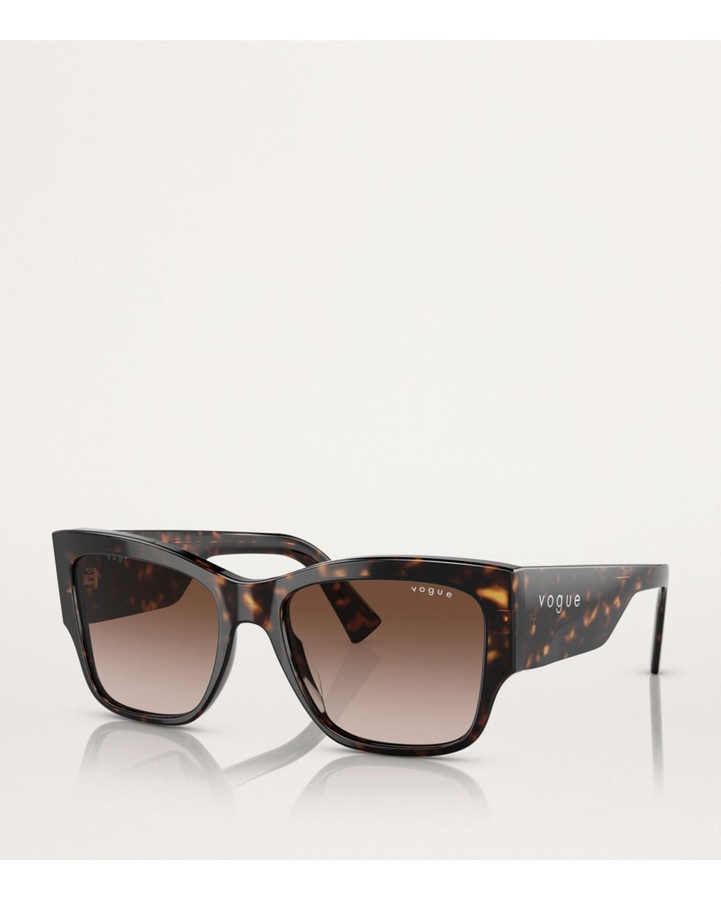 Vogue Brown Acetate Vo5462S Tortoiseshell Sunglasses