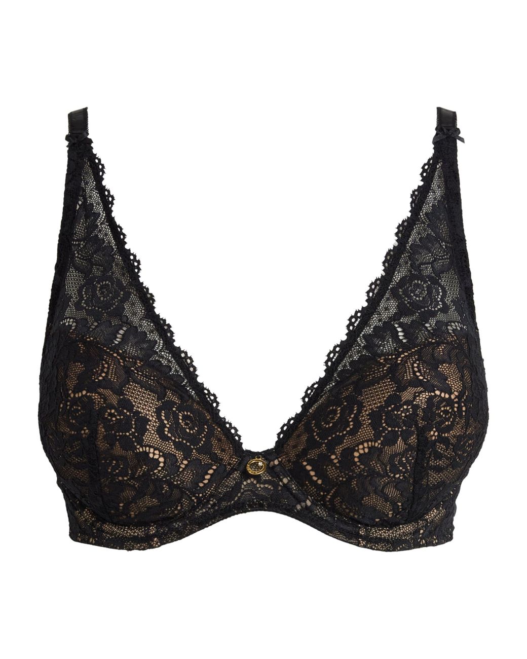 Aubade Black Rosessence Plunge Bra