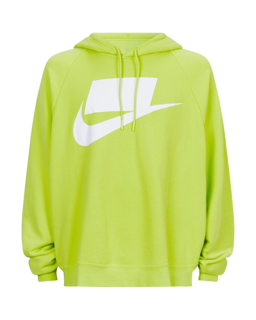 Nike Nsw Block Logo Hoodie in Green for Men | Lyst