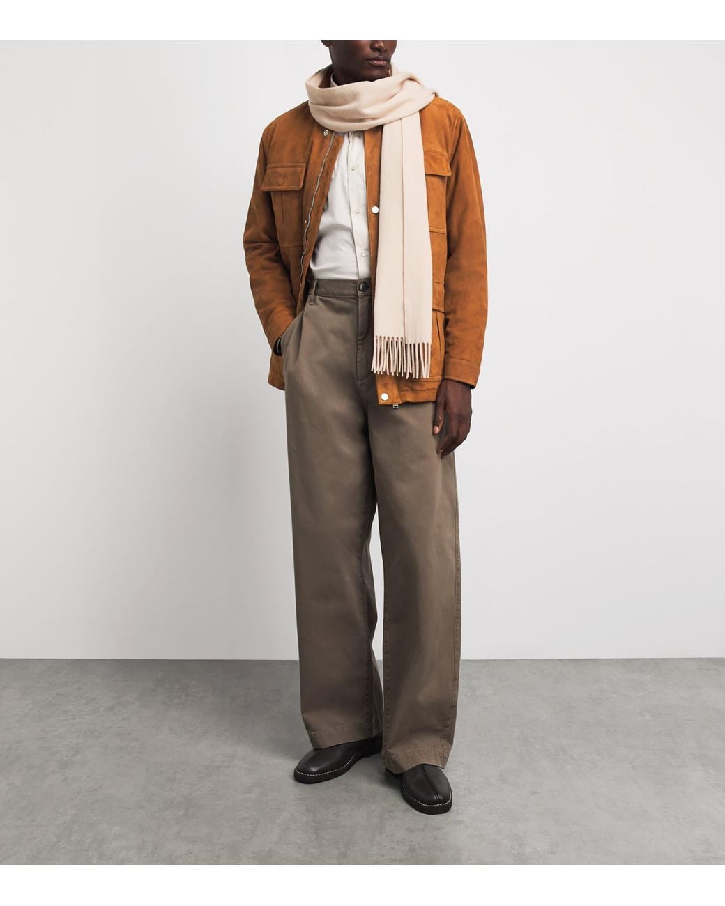 Valstar Brown Suede Field Jacket for men