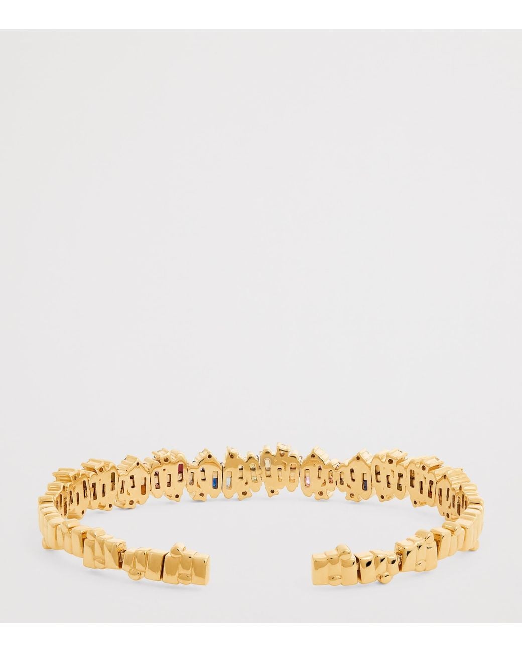 Suzanne Kalan Natural Diamond And Sapphire Shimmer Audrey Bangle
