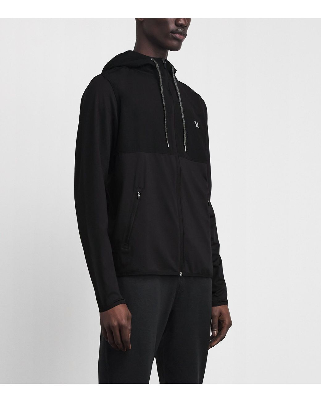 vuori Black Sunday Element Track Jacket for men